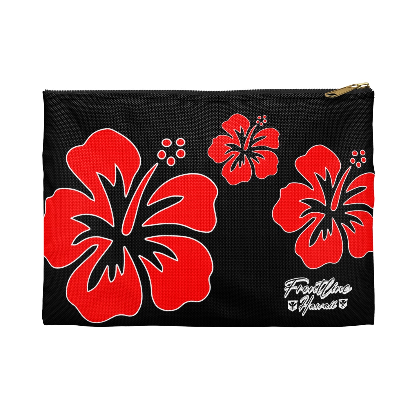 Frontline Hawaii Hibiscus Accessory Pouch (Shipping Included)