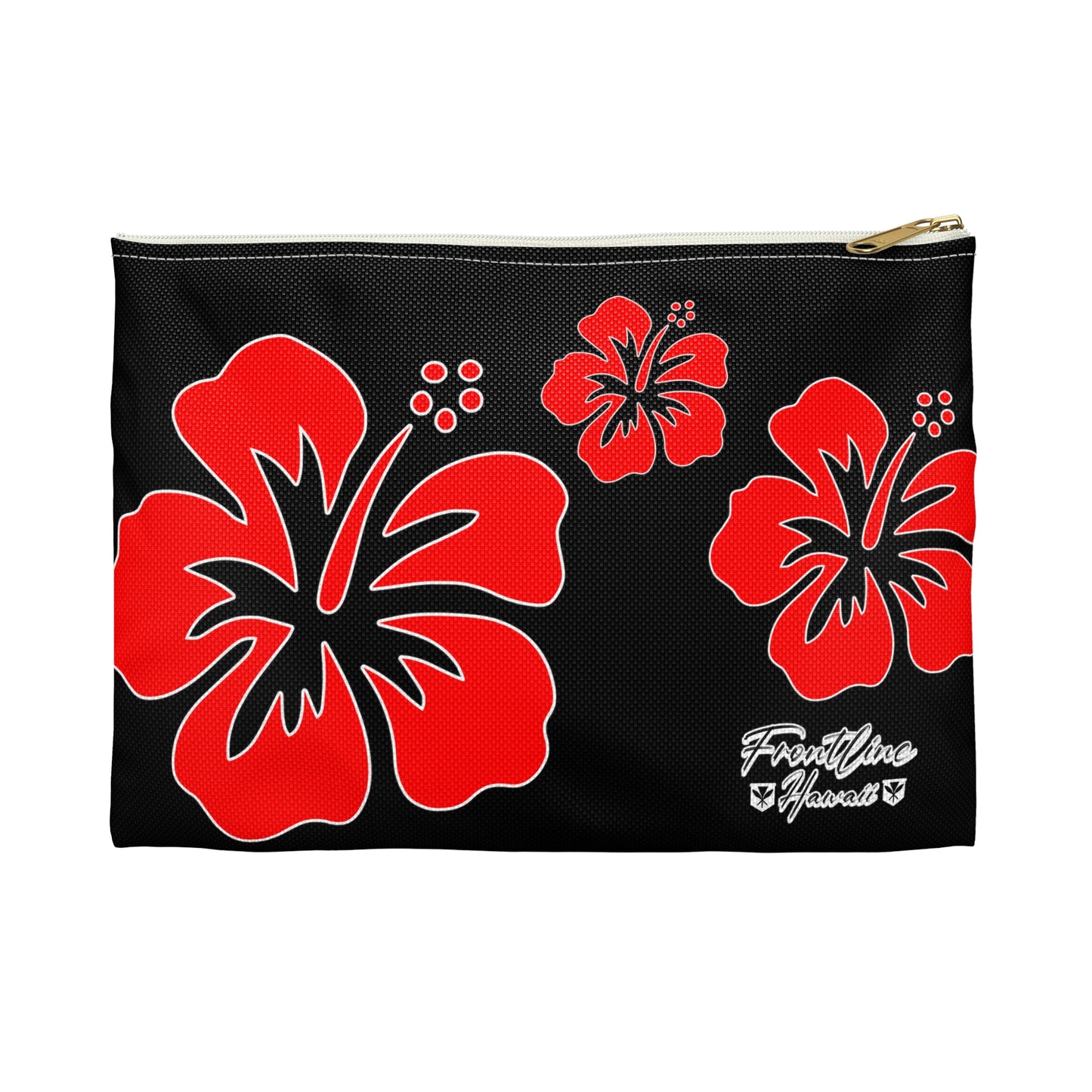 Frontline Hawaii Hibiscus Accessory Pouch (Shipping Included)