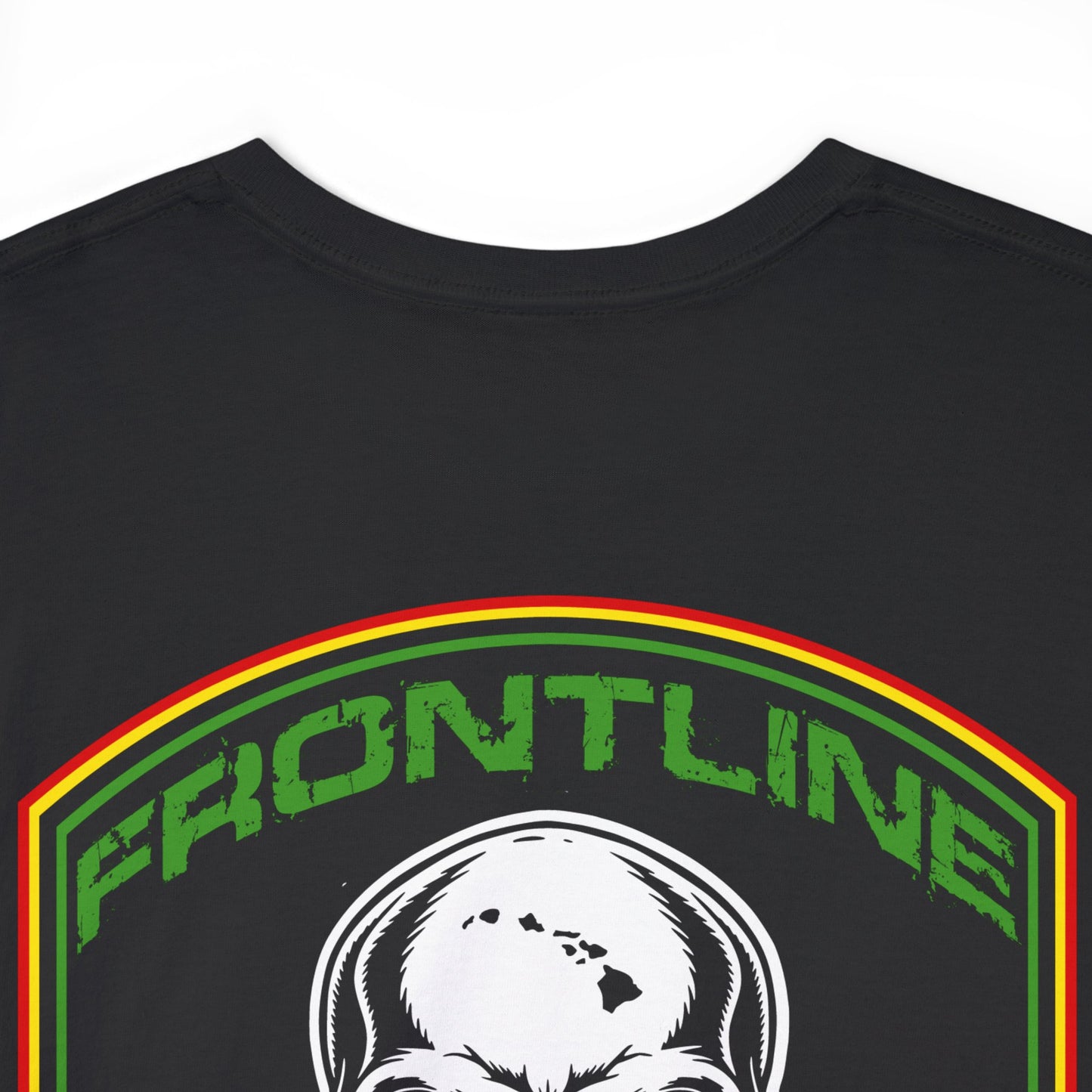 Frontline Hawaii Rasta Cotton T-shirt