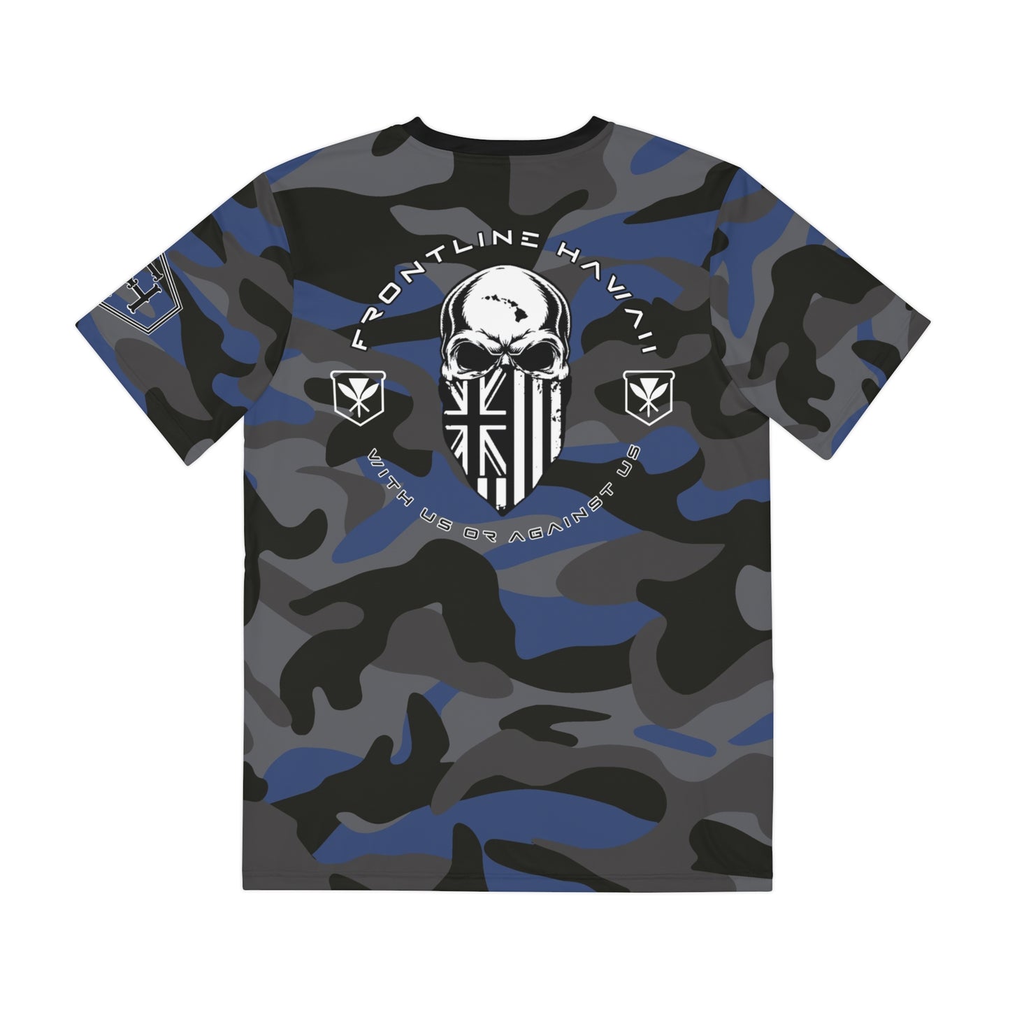 Frontline Hawaii Blue Camo Sublimation Drifit