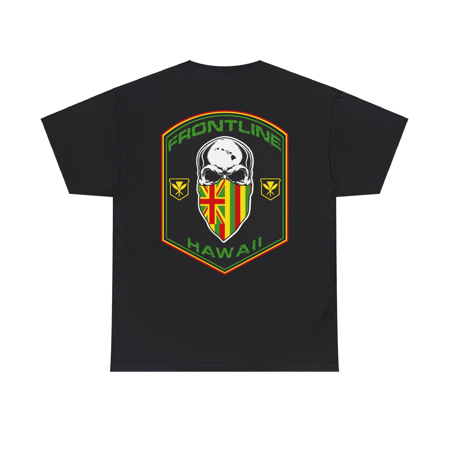 Frontline Hawaii Rasta Cotton T-shirt