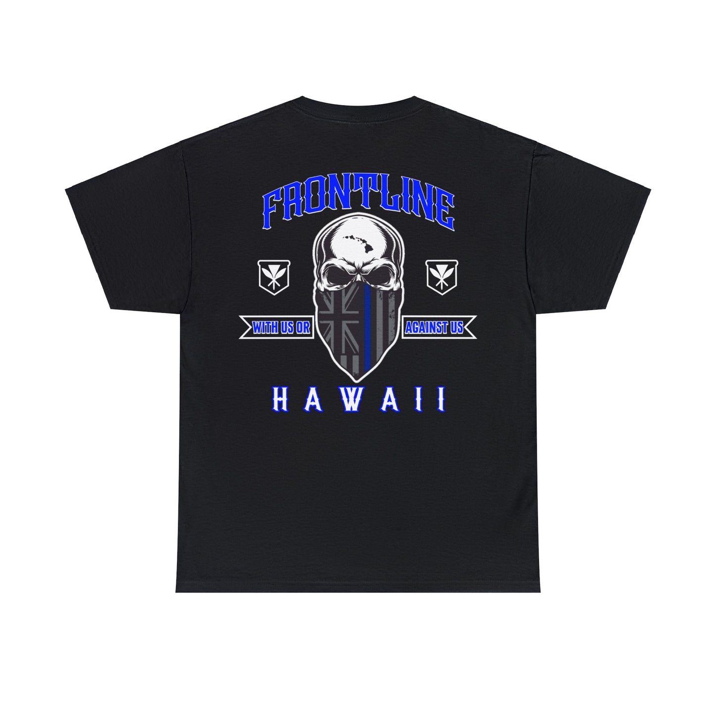 Frontline Hawaii Blueline Cotton T-shirt