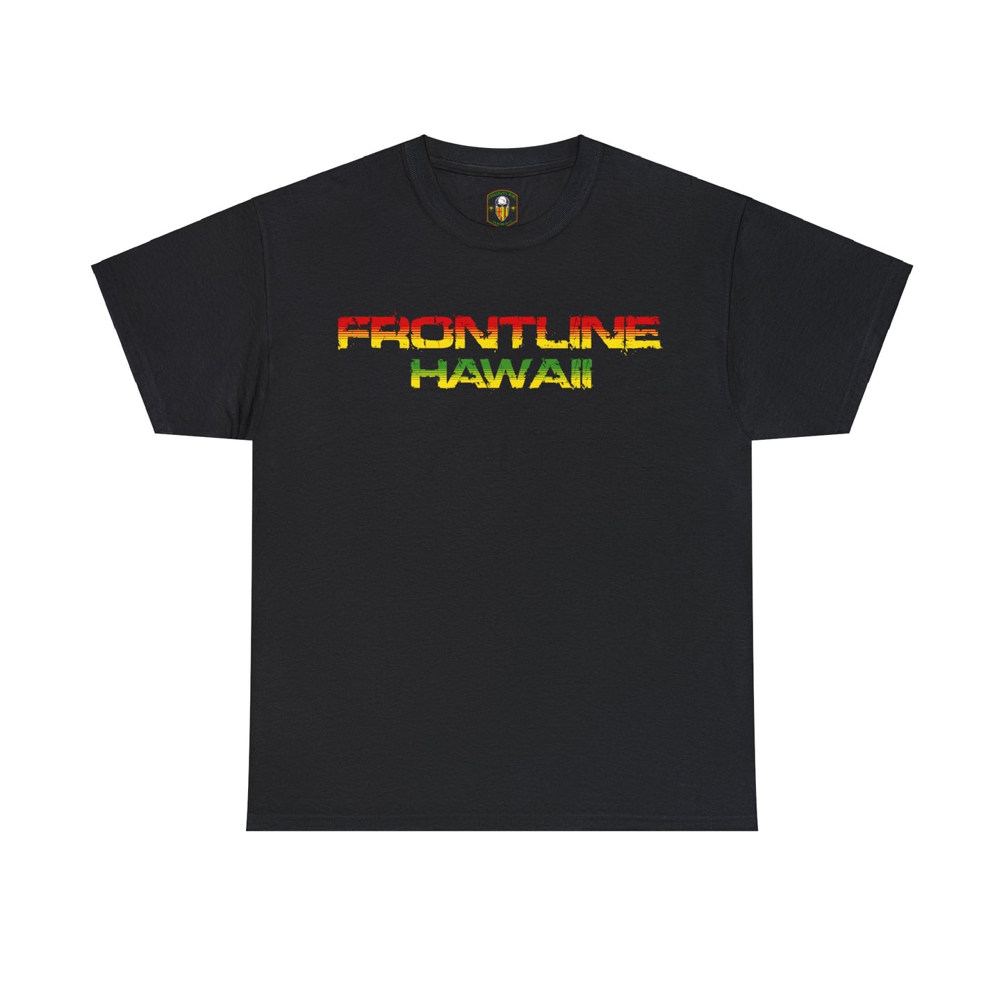 Frontline Hawaii Rasta Cotton T-shirt