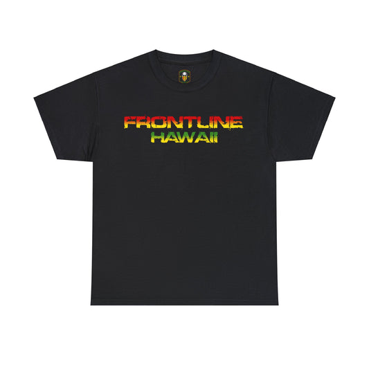 Frontline Hawaii Rasta Cotton T-shirt